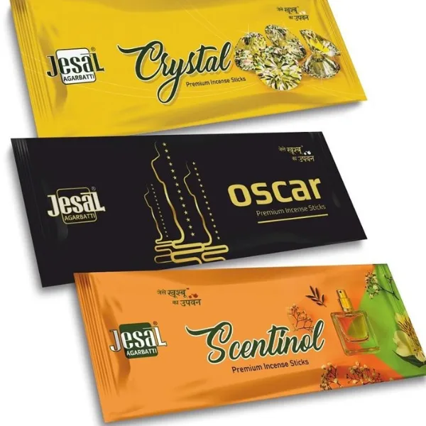 White Agarbatti Pouch (20 Gram)